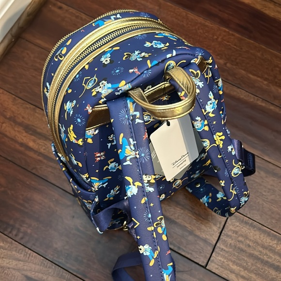 Loungefly 50th Anniversary Disney World backpack NWT - Picture 2 of 4